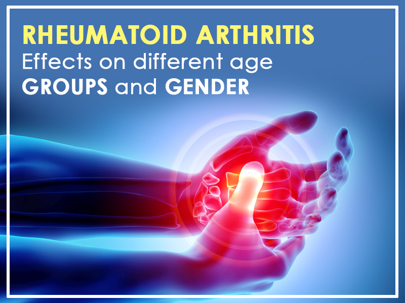 Rheumatoid Arthritis Effects On Different Age Groups And Gender 