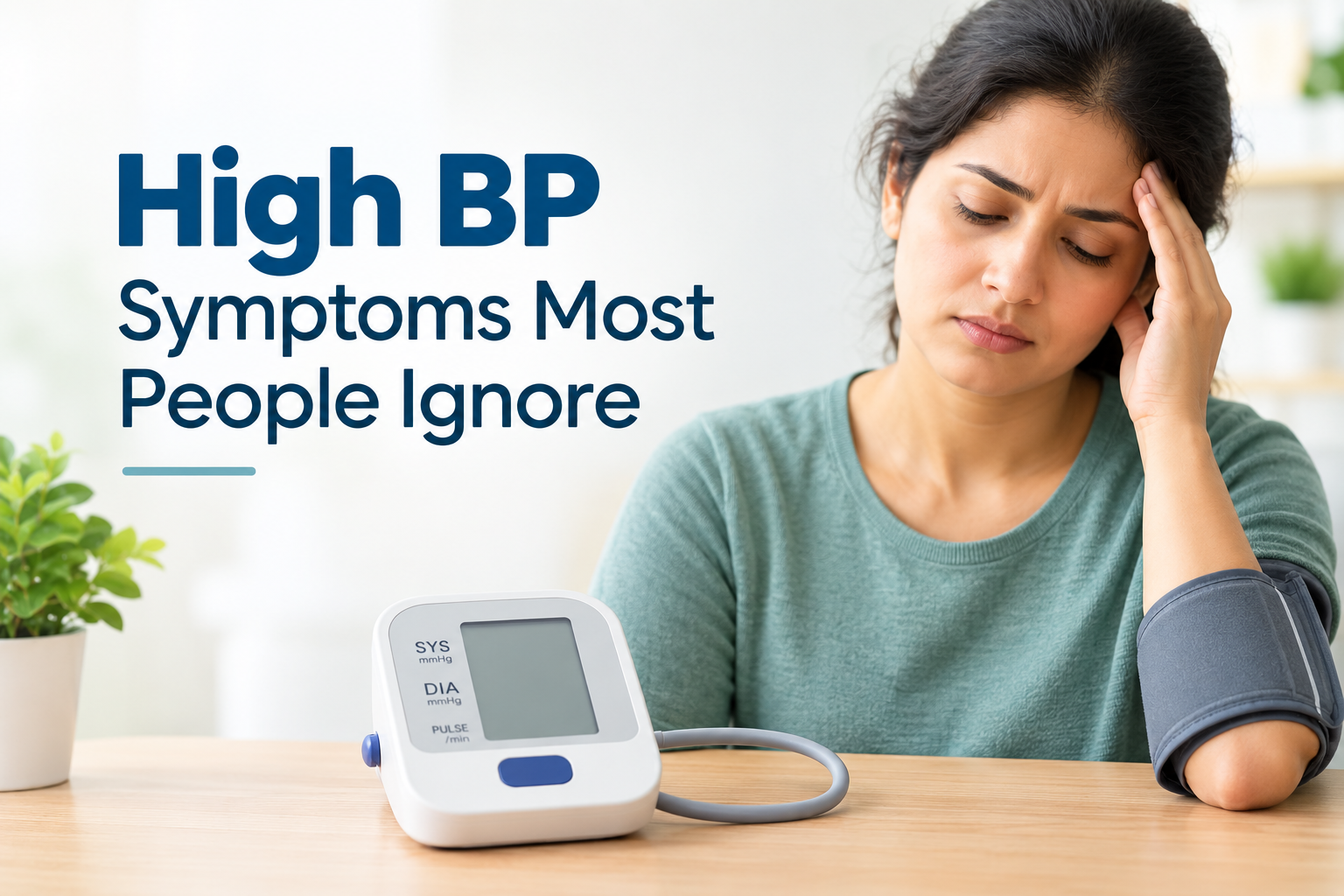 high blood pressure symptoms