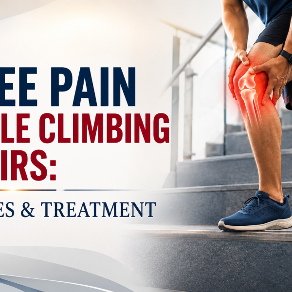 knee pain while climbing stairs
